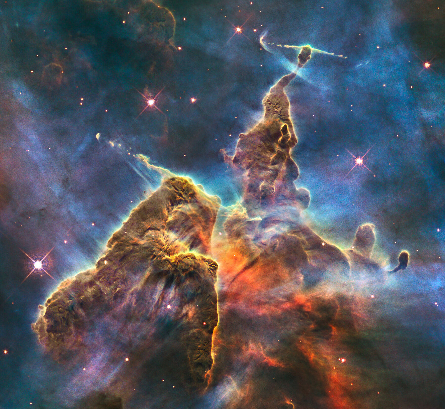 Carina Nebula, HH 901, HH 902
